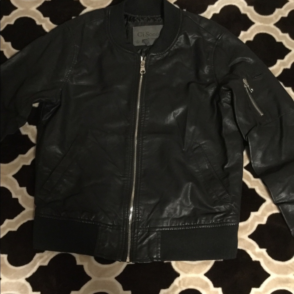 Black Bomber Jacket